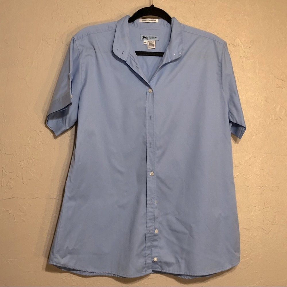 Essential Collection Womens Shirt 44 Short Sleeve Equestrian Riding